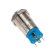 Anti-Vandal button Ø12 12V (LED) B/Fix (4C) OFF- (ON) red (A-12-C2) rexant