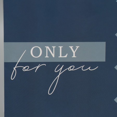 Gift package laminated with quiet, packaging, “only for you”, MS 18 x 23 x 10 cm-5