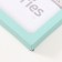 Photo frame plastic 21x30 cm 3 series, turquoise