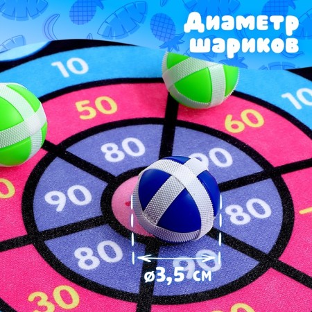 Darts "Elephant 2", 3 Velcro balls, hook-3