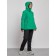 Ski costume female winter, size 50, green color