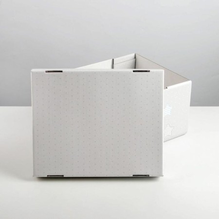 Gift folding box, packaging, “for secretics”, 31.2 x 25.6 x 16.1 cm-5