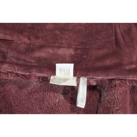Richard blanket, size 210x230 cm, Marsala color-1