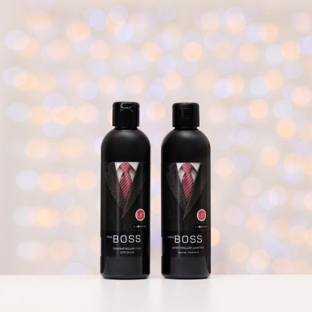 Gift set Q.p. No. 1114 New Boss: Shampoo, 250 ml + shower gel, 250 ml-1