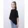 T -shirt unisex, size 48, black color