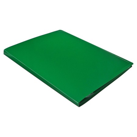 Folder with 10 A4 inserts, 500 μm, calligrata, texture "sand", green-1
