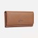 Women's wallet on magnets, beige color