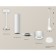 Ambrella Light Acrylic lamp, XP8110009, GX53 LED 12 W, white sand, white matte, transparent