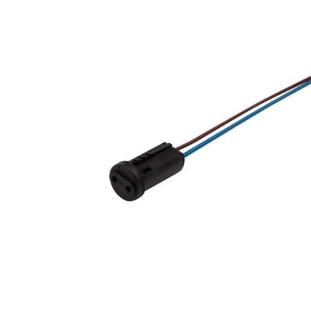 Plastic G4 Patron base with a wire 15 cm, black rexant