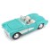 MASTO DIE-CAST 1957 Chevrolet Corvette machine, opening doors, 1:24, turquoise color