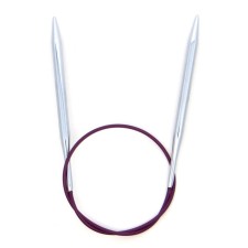 Knitting needles, circular, d = 5 mm, 40 cm
