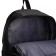 Youth backpack from textiles with a zipper, waterproof, 4 pockets, black/gray color