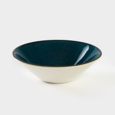Ceramic “turquoise” salad bowl, 1 l, d = 21.5 cm