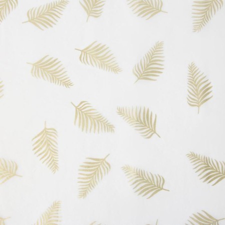 Paper packaging “Leaves, gold”, 50 x 70 cm-1
