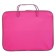 Folder with handles textile A4, 340 x 260 x 20 mm, "Office" 1Sh42 "Lux", inner pocket, pink