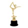 The award figure "Gymnastics", the plastic stand is black, 19 x 9 x 6.5 cm.