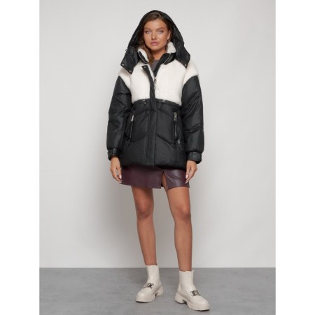 Winter jacket, size 42, black color-4