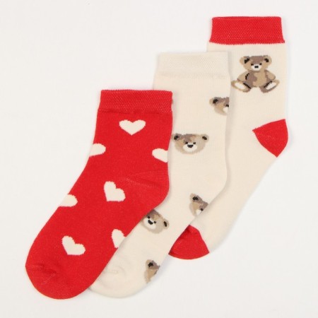 Набор детских носков KAFTAN Love bear, 3 пары, р-р 16-18-2