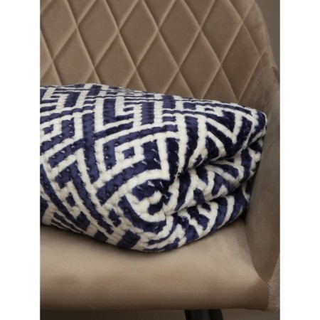 Texrepublic blanket, size 150x200 cm, blue color-2