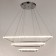 Bayerlux 59913/3 LED 114W 4000K silver 71x71x2-82 cm