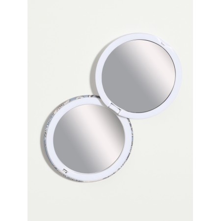 Mirror folding "Ornament", D = 7.5 cm, with an increase, the color of mix-4
