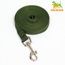 Leash 3 m x 1.5 cm, green