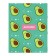 Universal diary for grades 1-11, "avocado with a bone pattern", a solid cover 7BC, glossy lamination, 40 sheets
