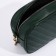 Bag Cross-Bodi with a zipper, green color