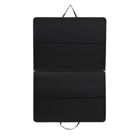 Folder for drawings and drawings for artists A2, 650 x 450 x 40 mm, with handles, textile, with pockets, "inspiration" 1B21, blue-6