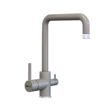 Kitchen mixer Uperwood UPD-004, with a channel for filtered water, color 03 chrome/smoke