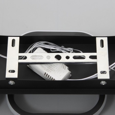 Lumber "Quadro" LED 33W 6000k black 52.5x17x7 cm-6