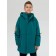 Windbreaker for boys, height 158 ​​cm, emerald color