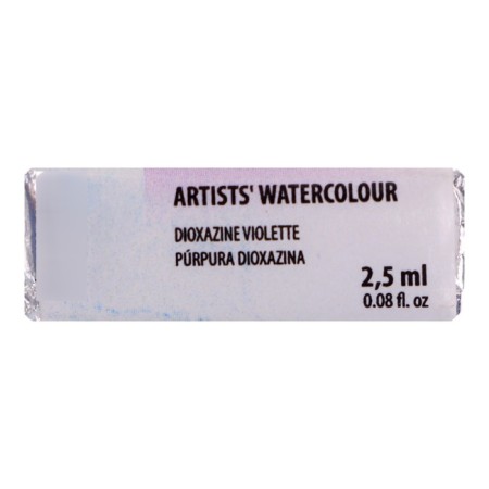 A watercolor art in a cuvette 2.5 ml, ZHK "White Nights", purple dioxazin, 1911628-2