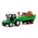 Tractor inertial "Farmer", with a trailer, color mix