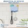 Holder for bathrooms and kitchen accessories on Velcro, 17 × 7 × 12 cm, color mix