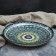 Largan Rishtan ceramics "Patterns", 31 cm, blue