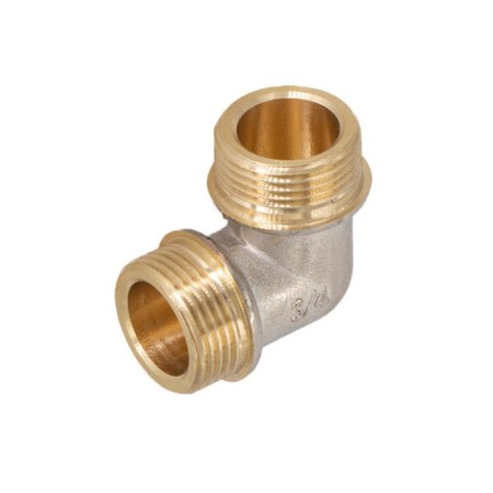 STM square, 1/2 ", nickelized brass