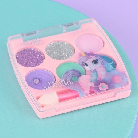 Children's shadows for the eyelids with an applicator, 6 colors-2