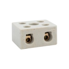 Clement ceramic screw kV 12 mm² 2 pairs of contacts with a fixing opening (50 pcs./Union) Rexant