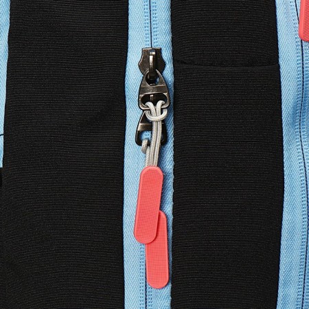 Youth backpack 39 x 26 x 10 cm, ergonomic back, Across G6, black/pink G-6-6-13