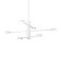 Freya FR5363CL-06W TACTIC, 845x845x865 mm ceiling lamp, GX53, 6x48W, white color
