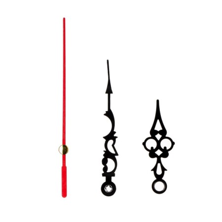 A set of 3 shooters for hours 51/76/77 mm, packing 10 pcs, black