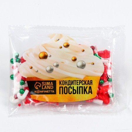 Sugar confectionery: red, green, white, 25 g.-1