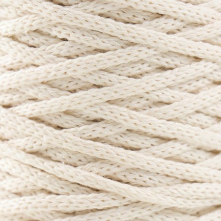 Knitting cord without core 70% cotton, 30% polyester width 3mm 100m/160 ± 10g (102)-2
