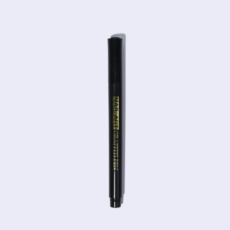 Nail design marker, acrylic, 13.5 cm, black color-3