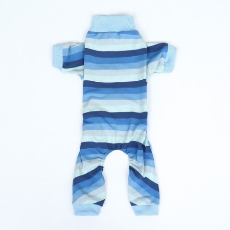 Popon postoperative, viscose, size XL (Osh 31, OG 50, 39 cm, weight 12-18 kg), blue 96146-5