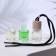 A set of flavorings with a replaceable block lemon, black ice, apple