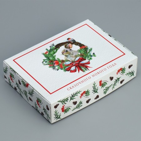 Folding box "Fairytale New Year", 21 x 15 x 5 cm, New Year-1