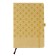 Diary of a low -up A5, 100 sheets in a cage, elastic band, leatherette cover, mix