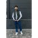 Male vest, size 46, khaki color